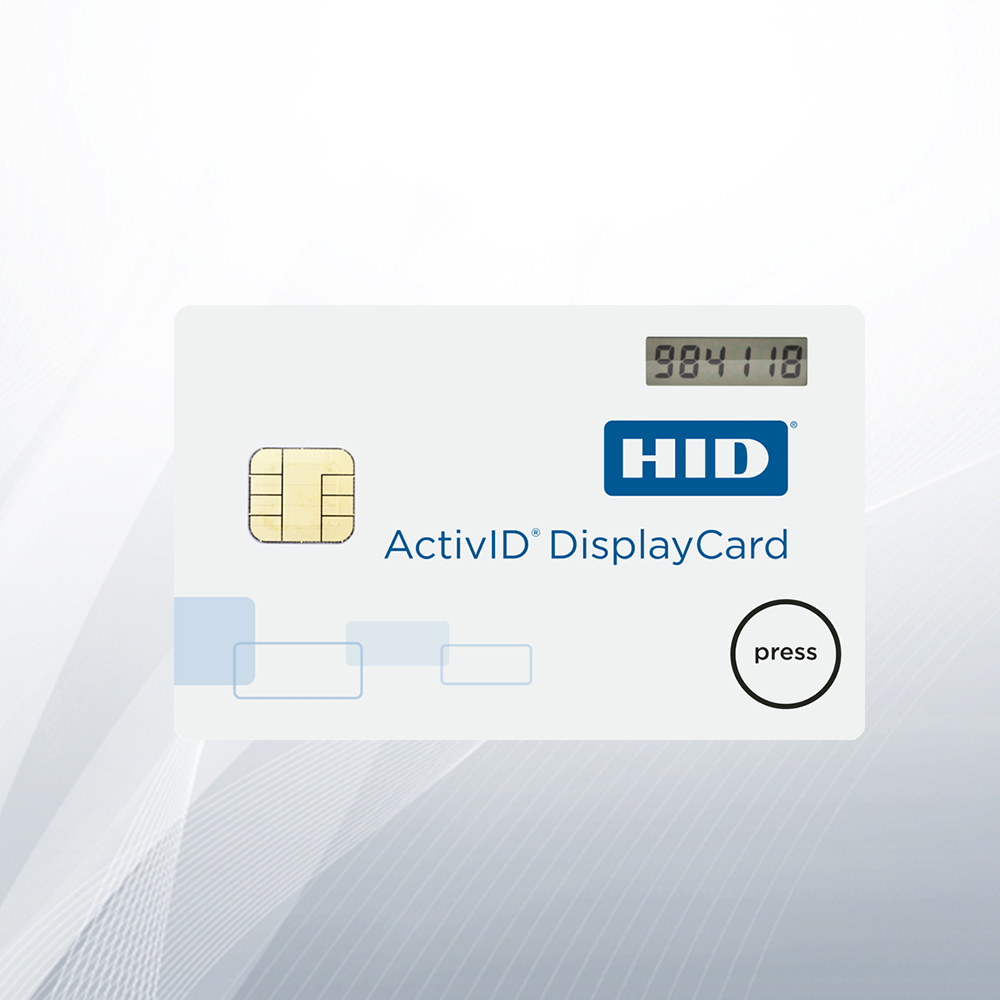 ActivID DisplayCard Tokens